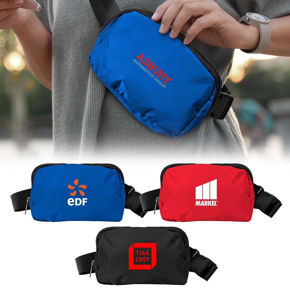 Durable Soft Nylon Travel Hip Pack 1