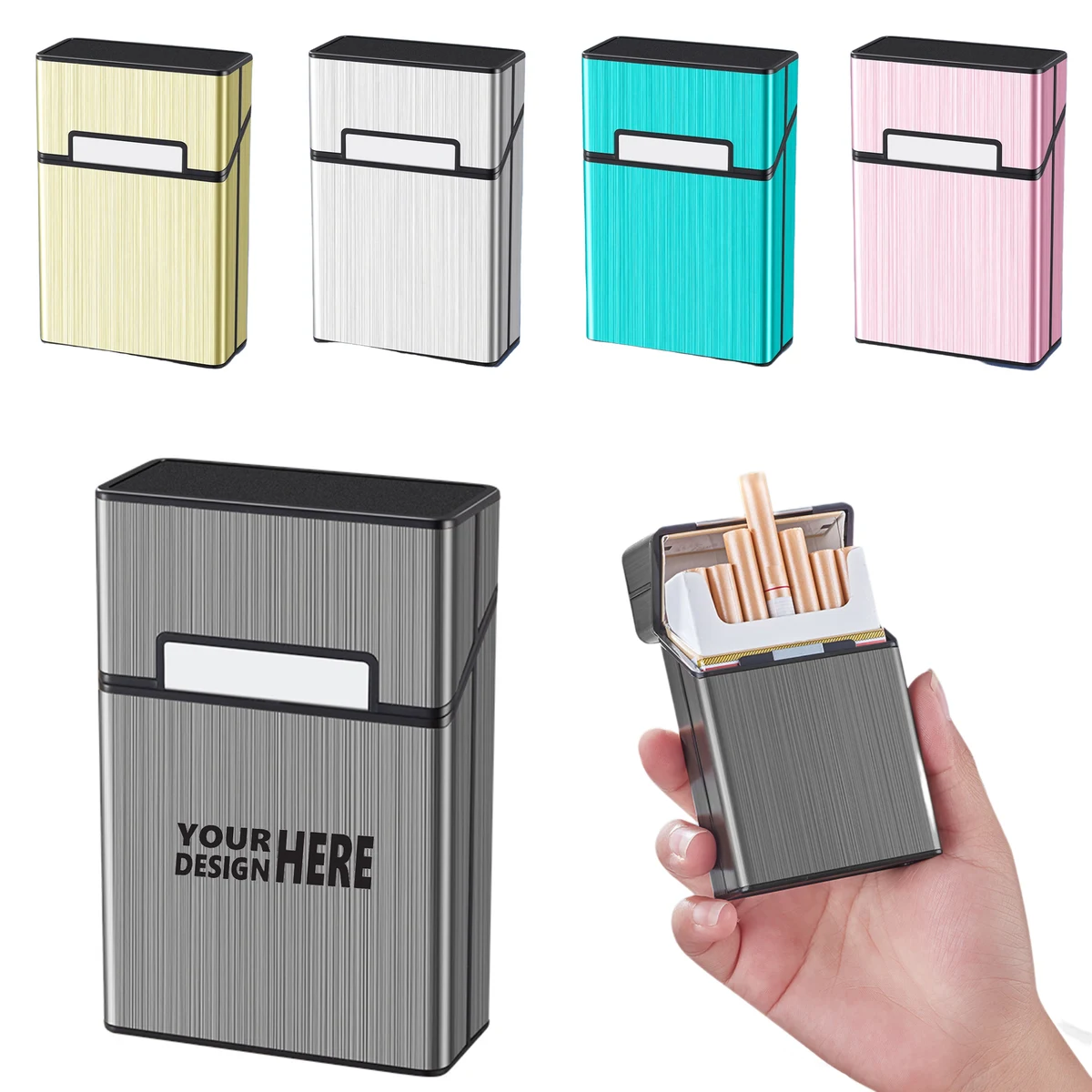 Portable Moisture Proof Cigarette Box 1