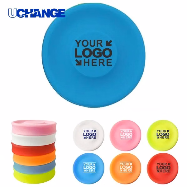Silicone Pet Flying Disc Toy for Dogs