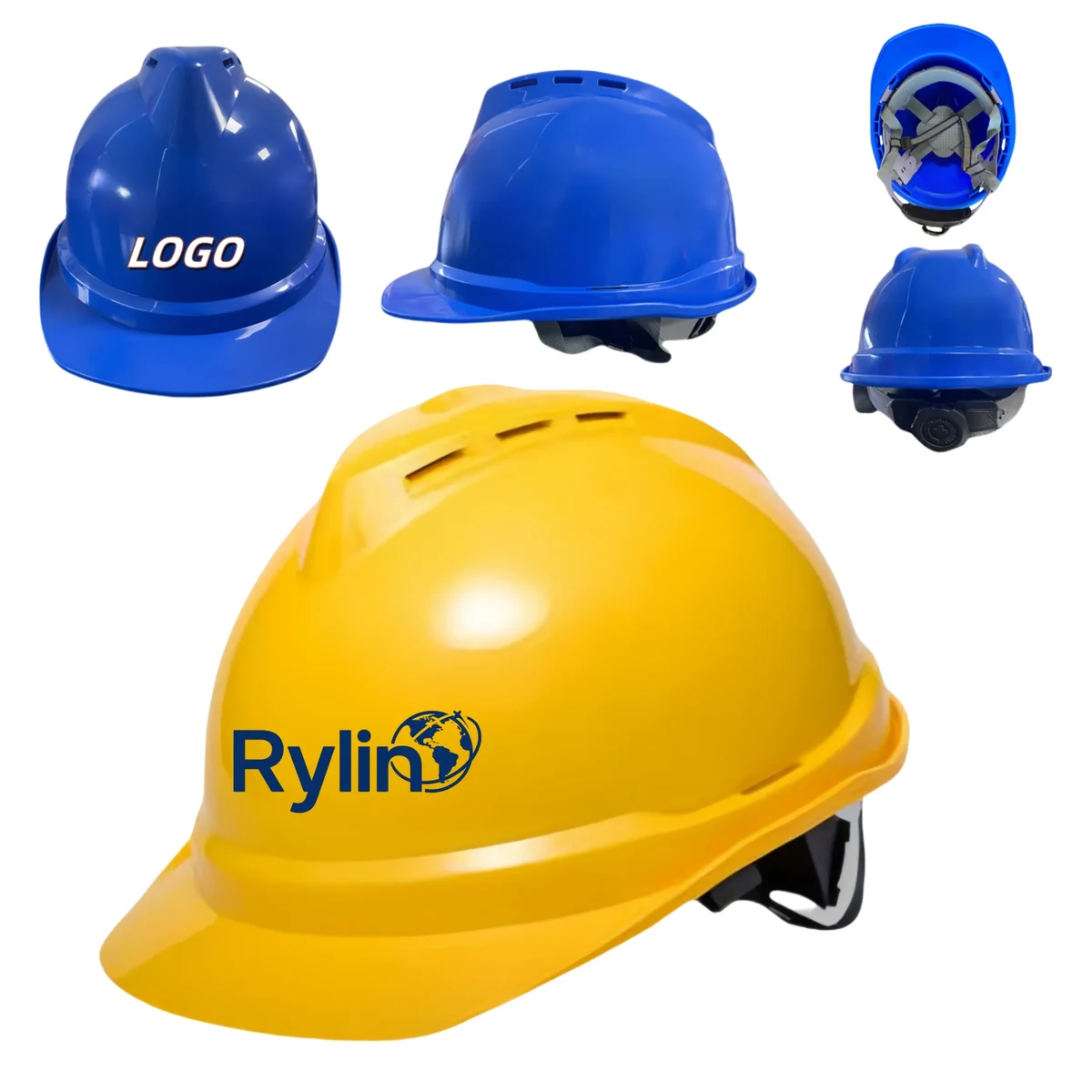 Construction Site Helmet Thickened Anti-Smash Breathable Lab 1