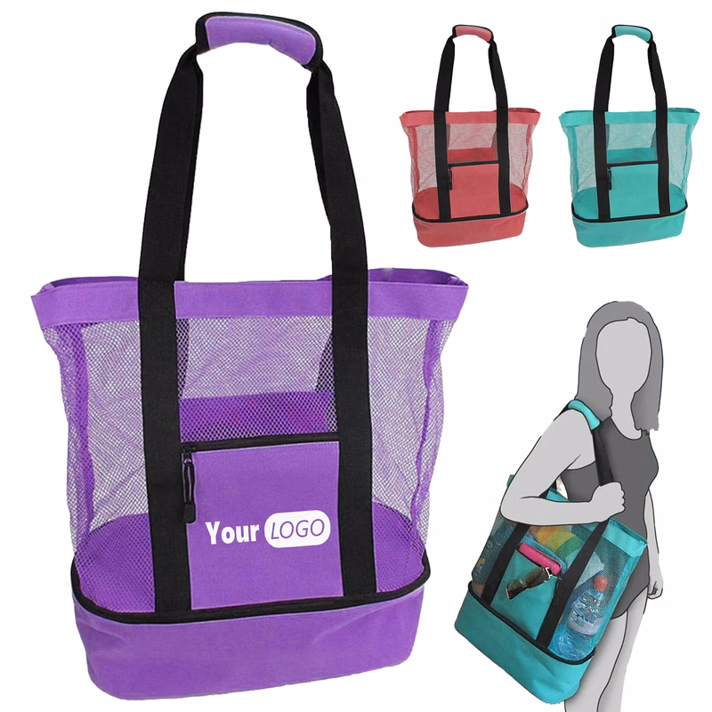 Oxford Multi-Purpose Mesh Tote Bag With Comfortable Shoulder Straps