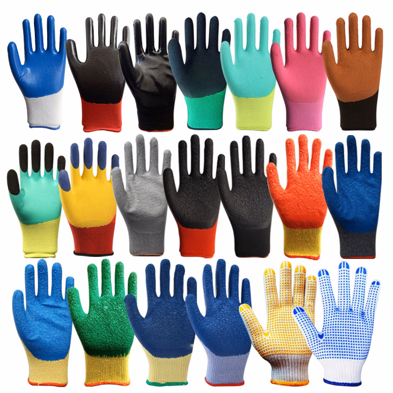 Latex Coated Work Gloves