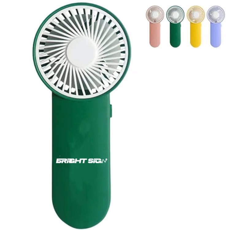 Battery-Powered Mini Electric Fan with Wrist Strap