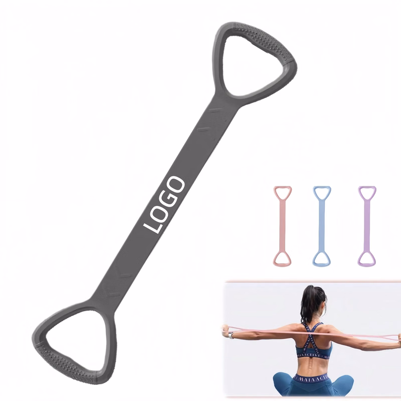 Fitness Figure 8 Resistance Band Pull Rope For Home Gym