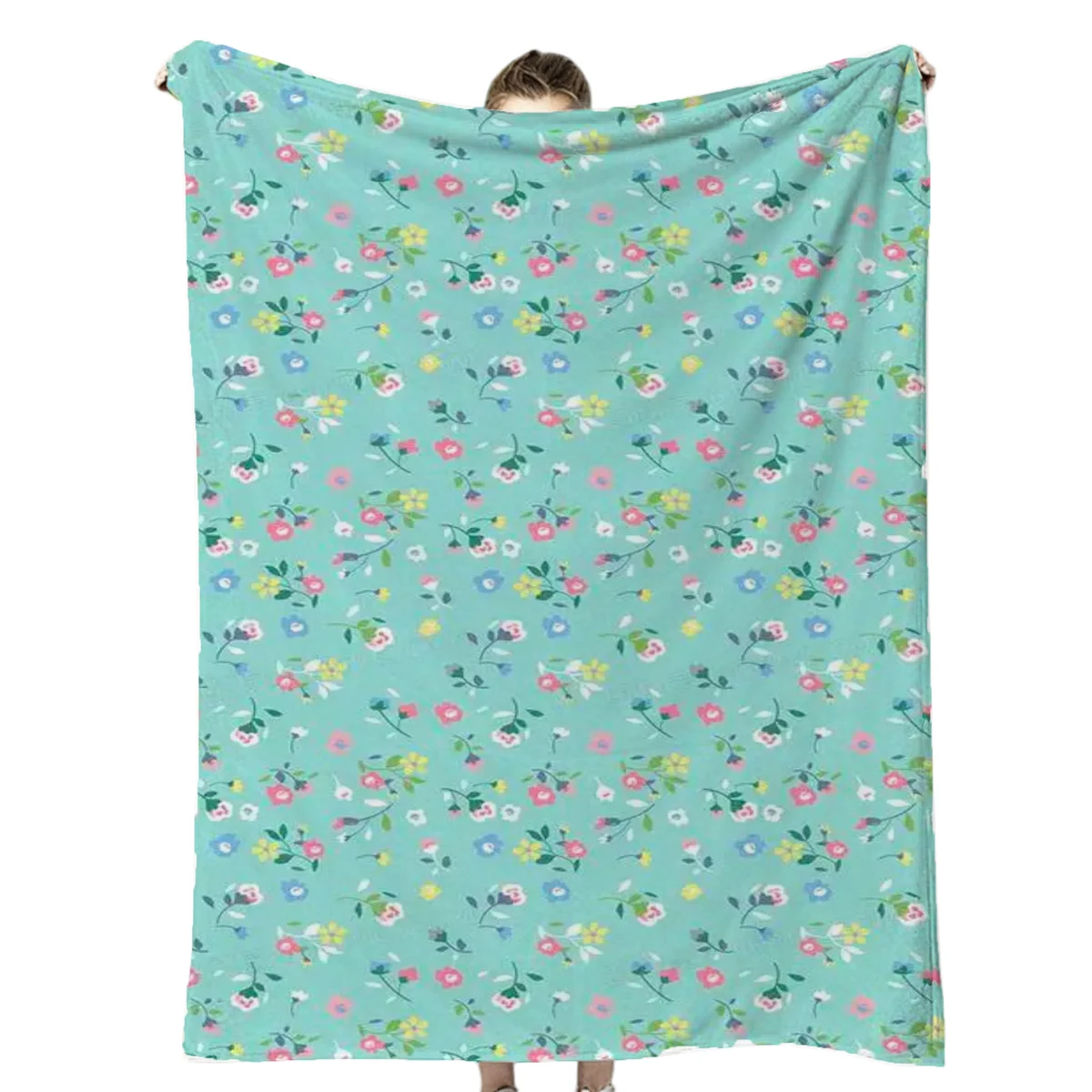 Full Color Soft Fleece Throw Blanket 1