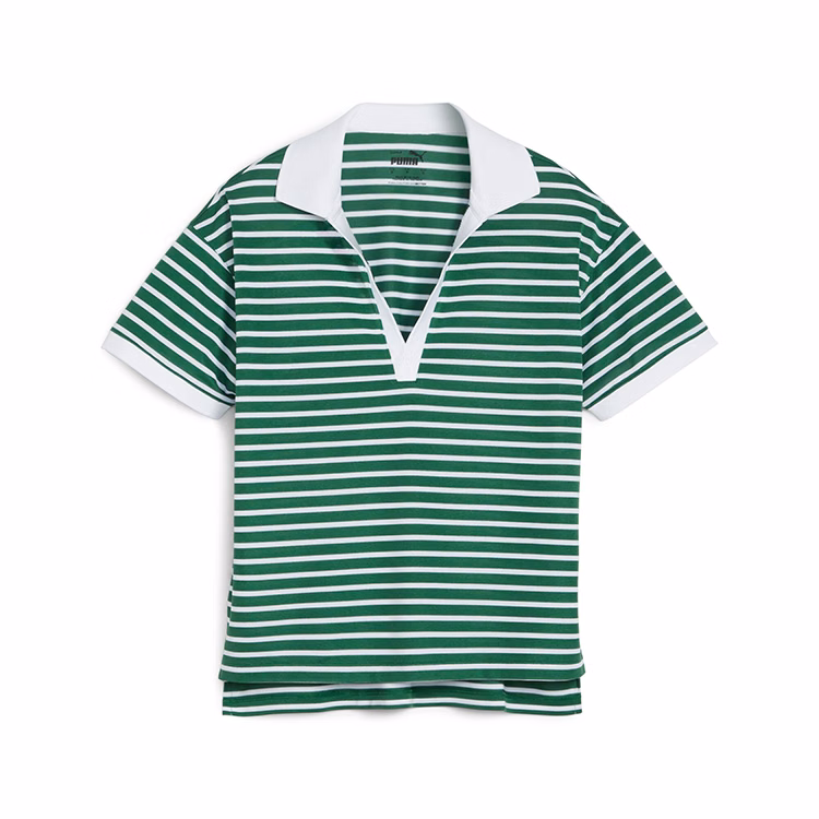 Puma Ladies Everyday Stripe Pique Top