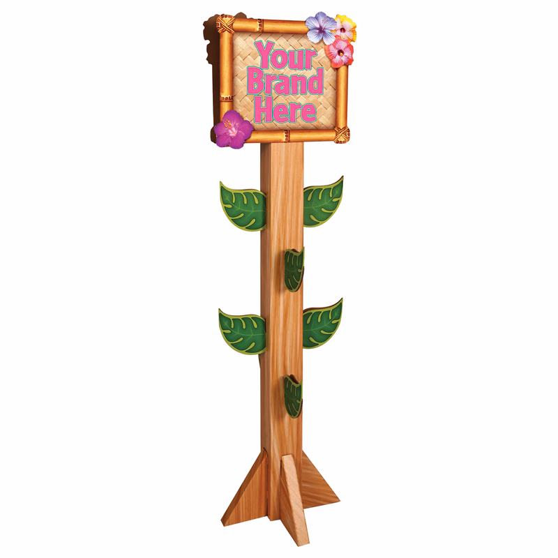 3-D Lei Station Props
