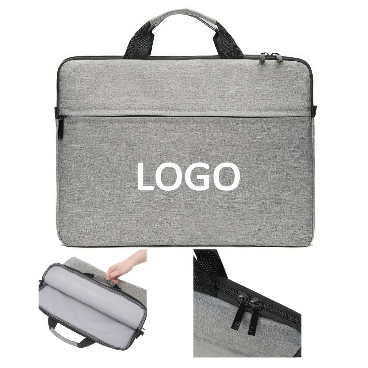 Top Handle Business Laptop Sleeve Bag 1