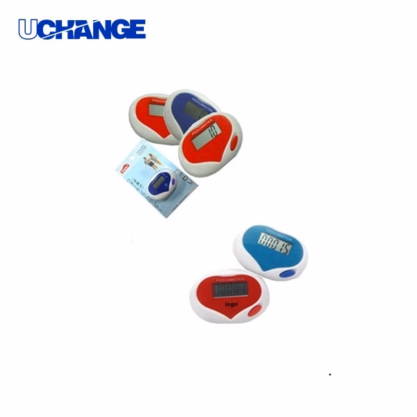 Heart-Shaped Pedometer Step Counter for Walk Challenges & Wellness Events