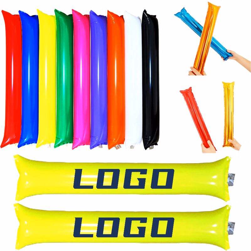 Pair Inflatable Celebration Thunder Sticks MOQ100pairs