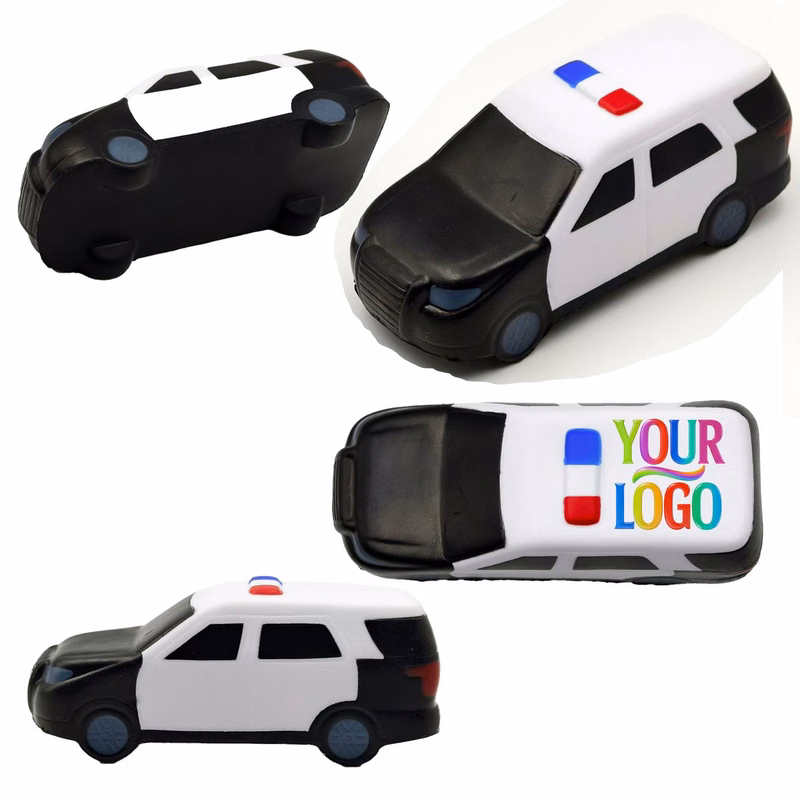 PU Police Vehicle Stress Relief Toy