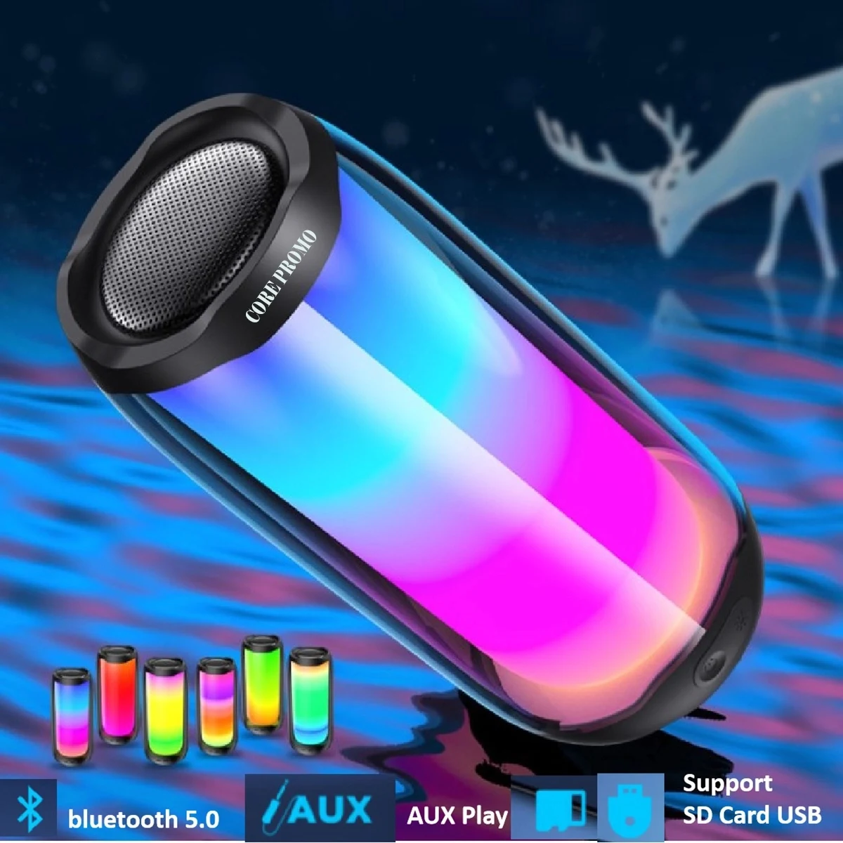 Ambient Colorful Wireless Speakers 1