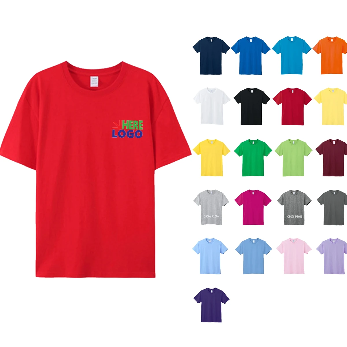Short Sleeve T-shirt Advertising Shirt 1