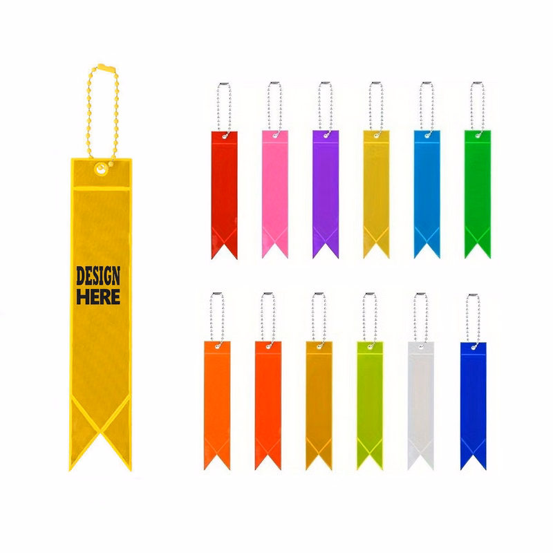 Night Safety Reflective Bag Charm Accessory