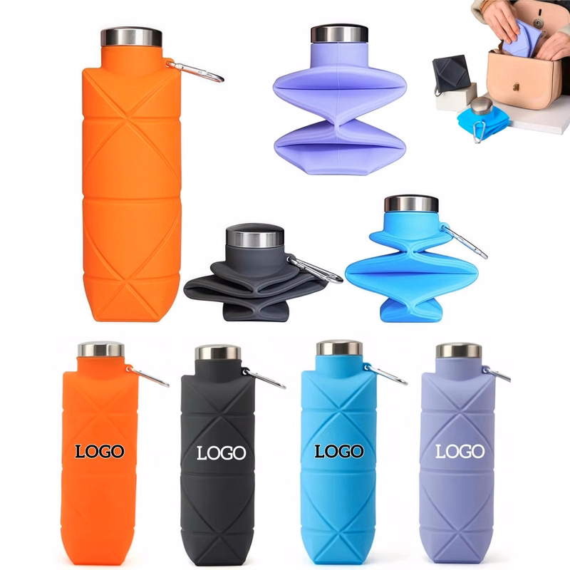 23oz Eco-Friendly Collapsible Water Bottle