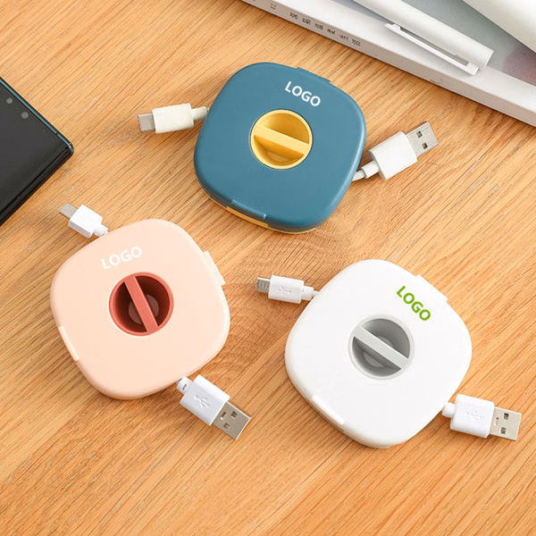 Headphone data cable storage