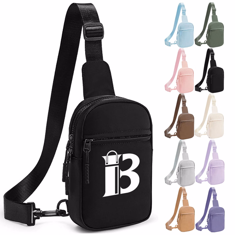 Nylon Unisex Design Waterproof Crossbody Sling Bag