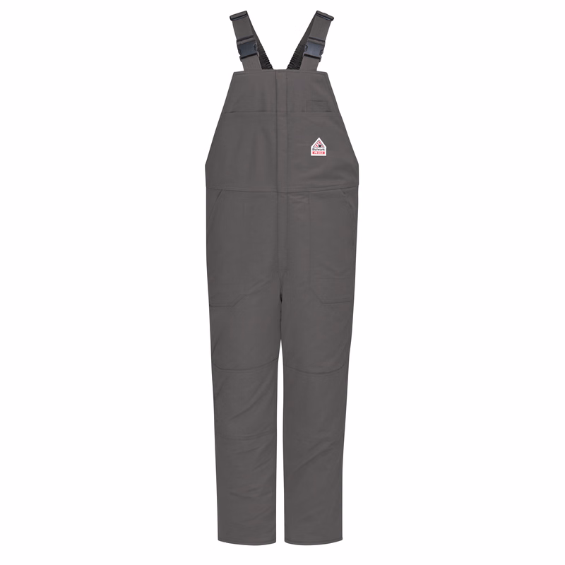 Bulwark Men's Midweight Excel FR ComforTouch Deluxe Insulated Bib Overall with Leg Tab