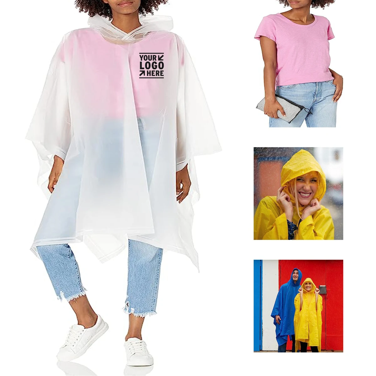 Unisex Rain Poncho 1