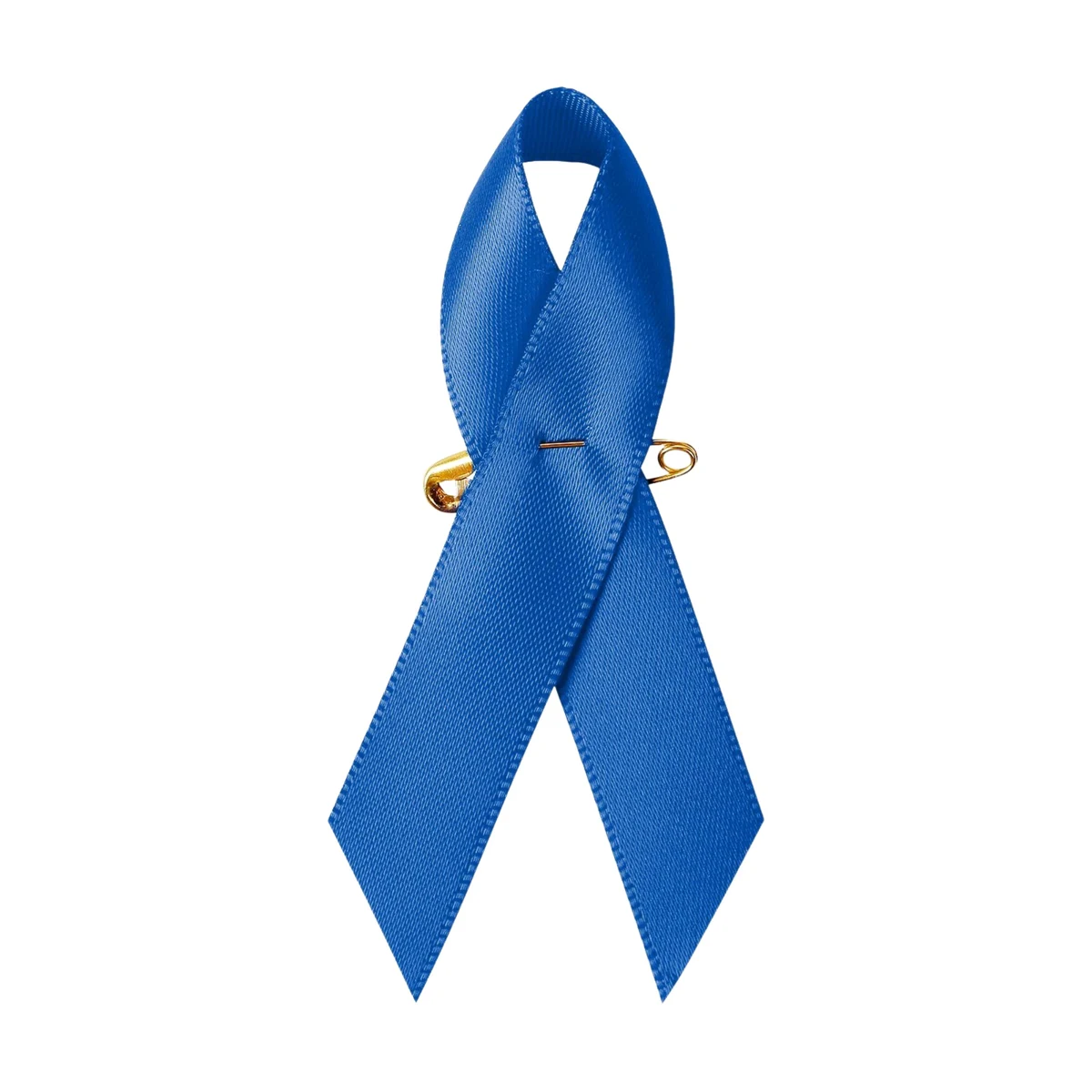Polyester Awareness Ribbon With Custom Logo Print 1