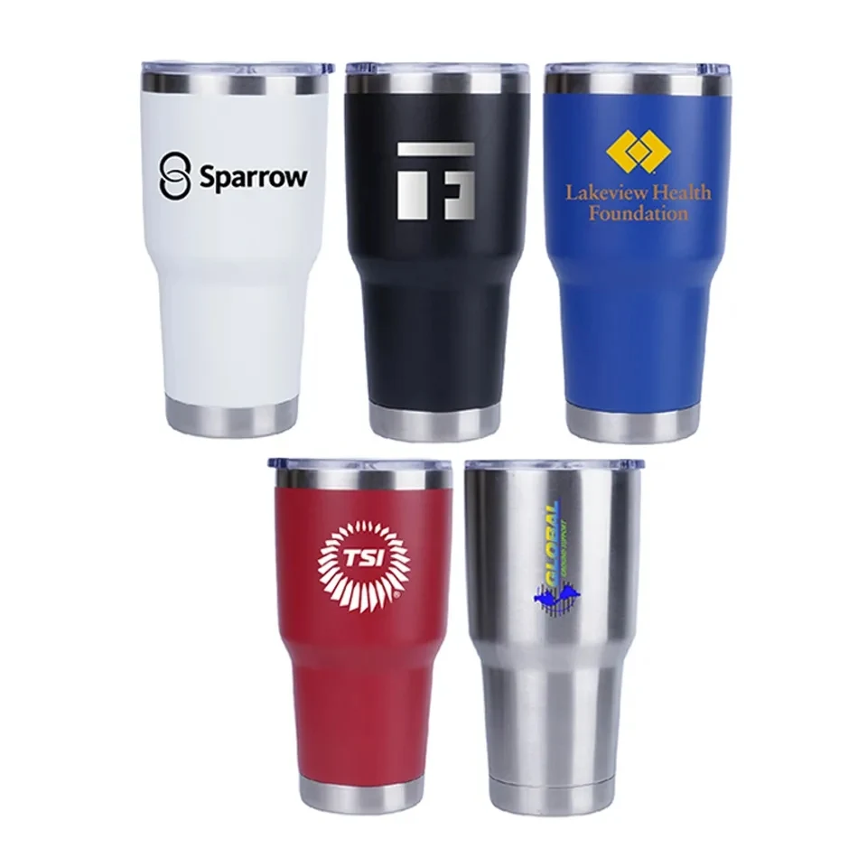 Custom Logo Printed 30 oz Double Wall Stainless Steel Mug 1