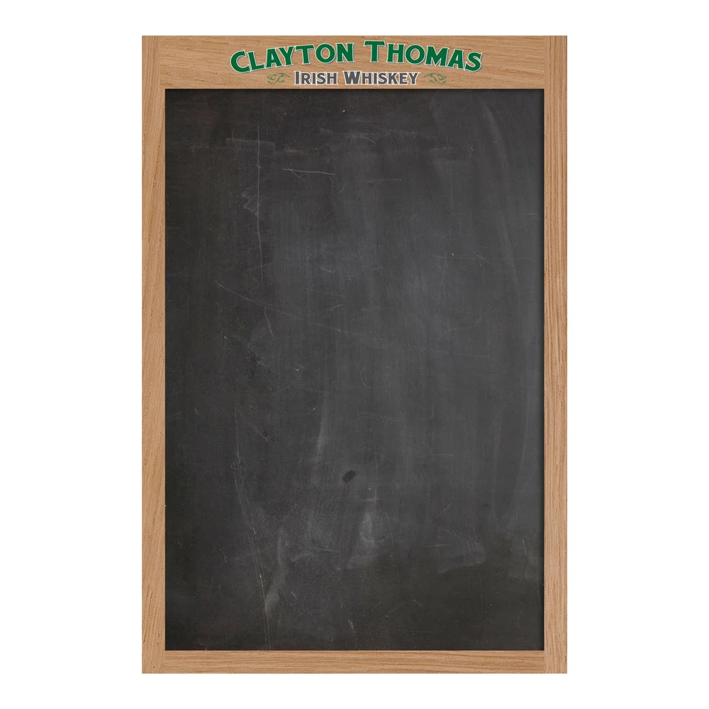 Framed 24x36 Wall Chalkboard- 3" Header 1
