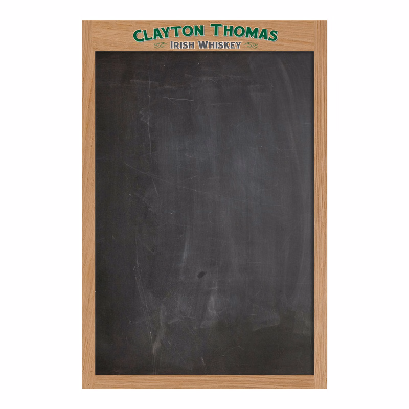 Framed 24x36 Wall Chalkboard- 3" Header