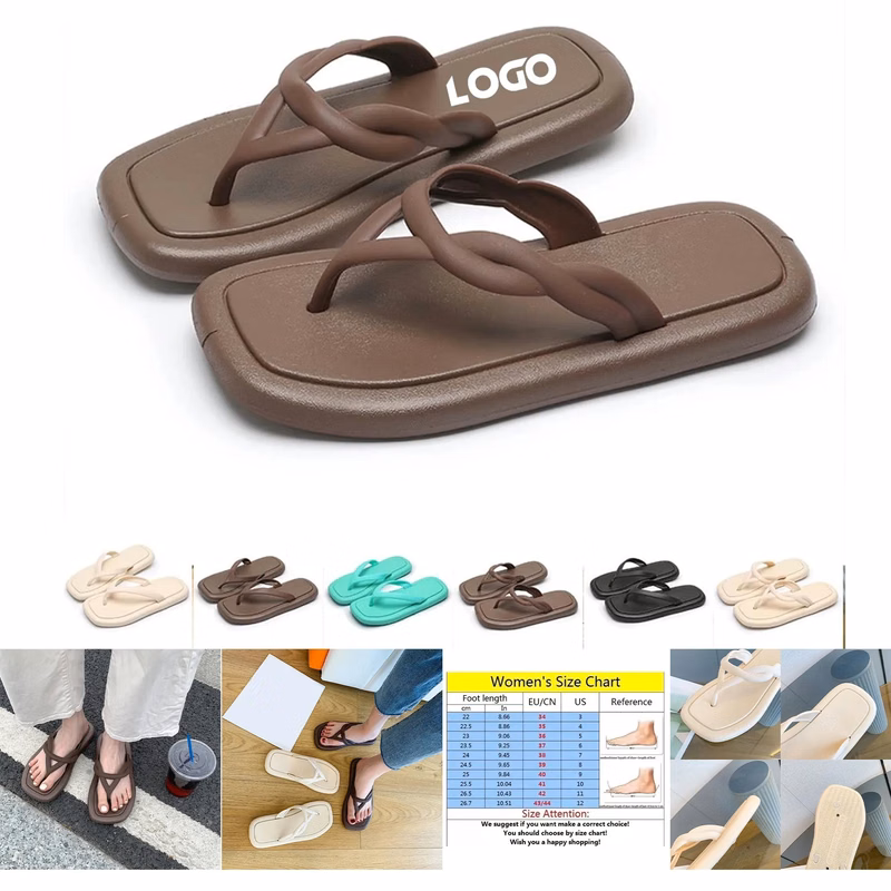 Thick Soled Flip Flops