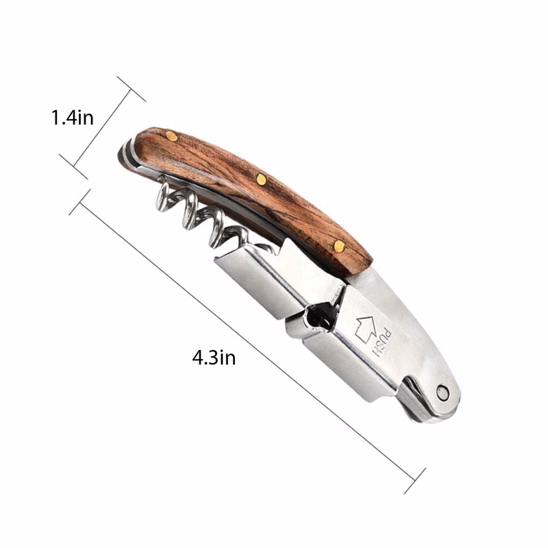 Wine and Beer Corkscrew Multi Tool W/ Sleeve