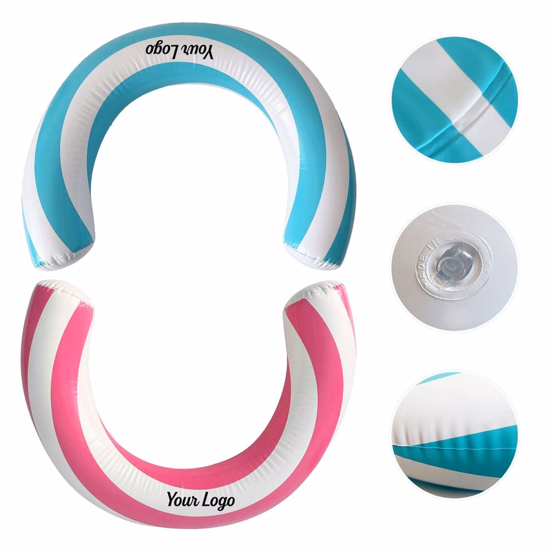 Inflatable U-Shaped Pool Swim Ring