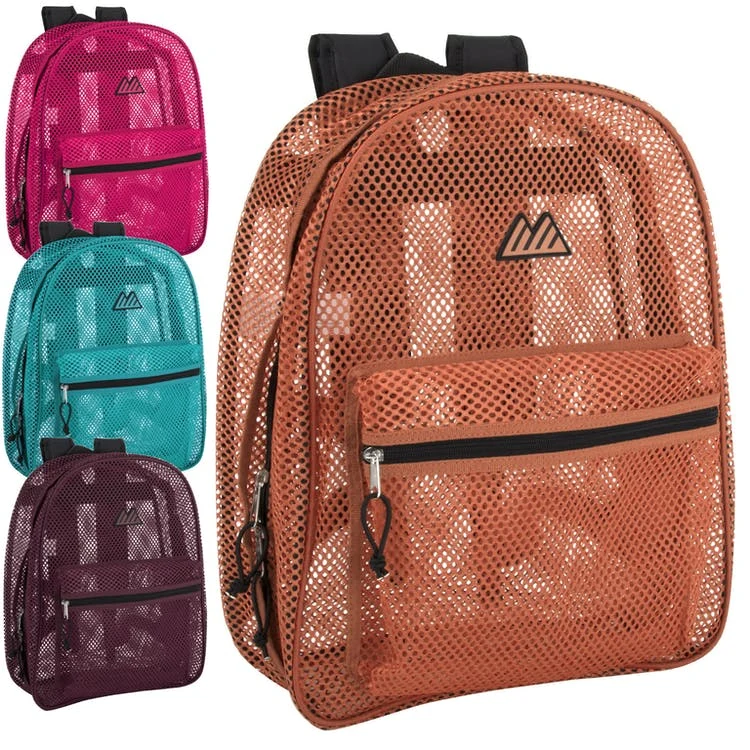 17" Mesh Backpacks - 4 Colors 1