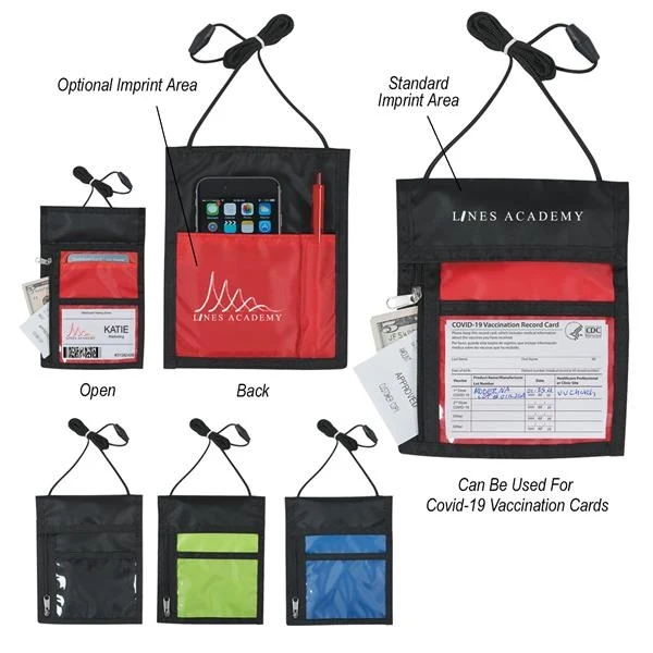 Badge Holder Neck Wallet 1