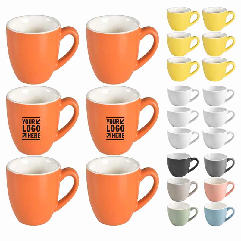 3 Ounces 90 ml Tiny Coffee Mugs Demitasse Mini Procelain Espresso Cup