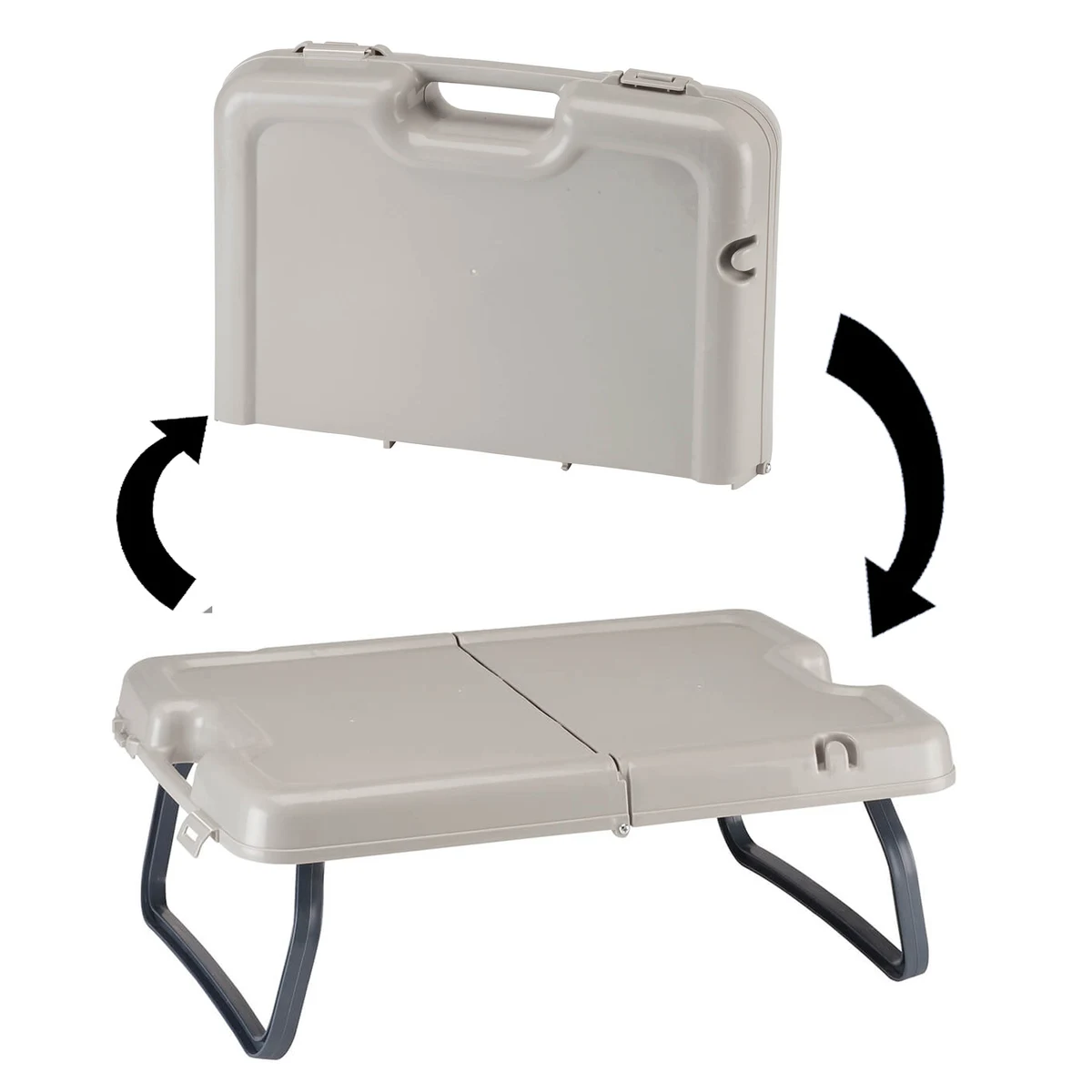 Folding Table Portable Multi-Purpose Storage Picnic Case 1