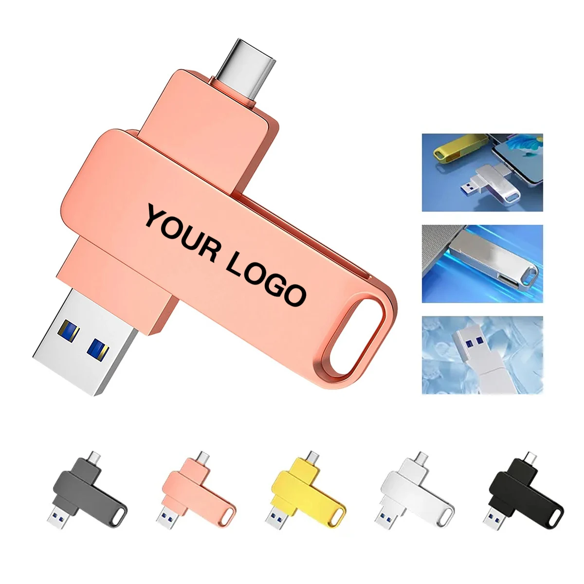 Rotating Cap Flash Memory for Android Devices 1