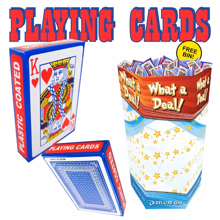 Playing Cards - Plastic Coated