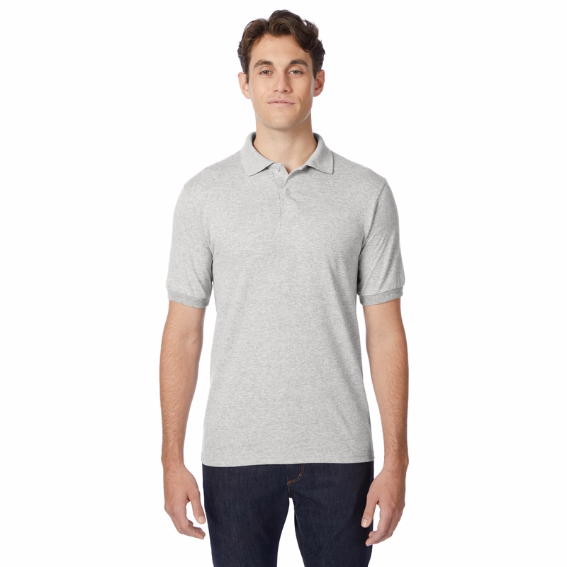 Hanes EcoSmart® Jersey Polo Shirt