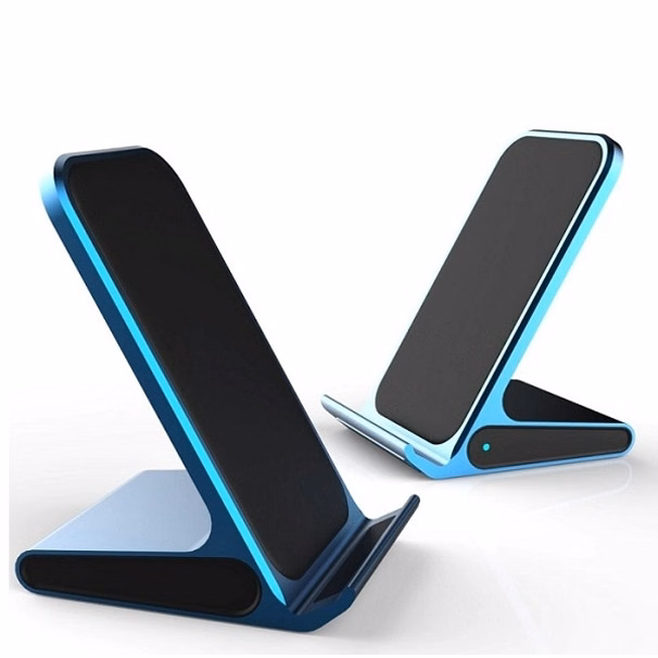 Phone Holder with Wireless Charger Pad