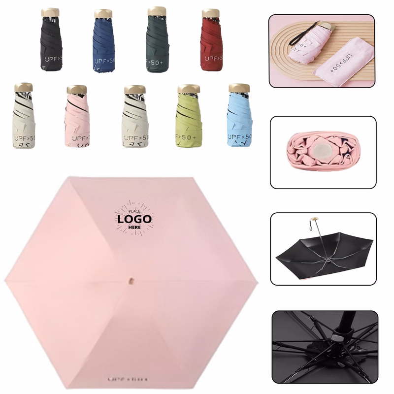 Mini Manual Folding Sun?Rain Umbrella