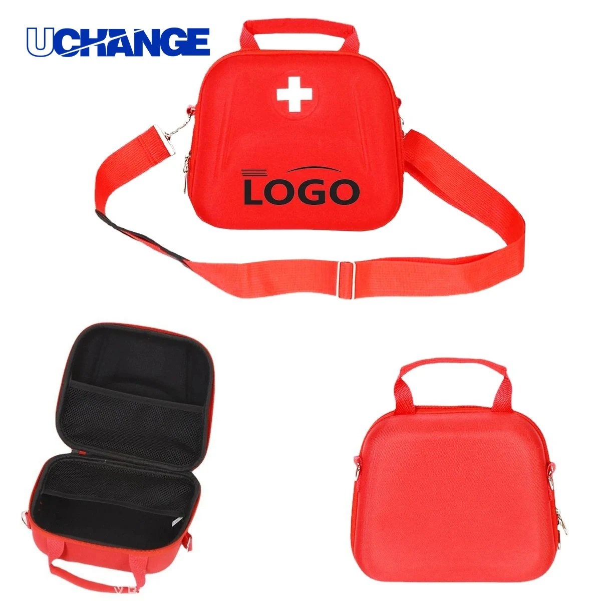 Emergency EVA Outdoor First Aid Kit Organizer with Shoulder Strap 1