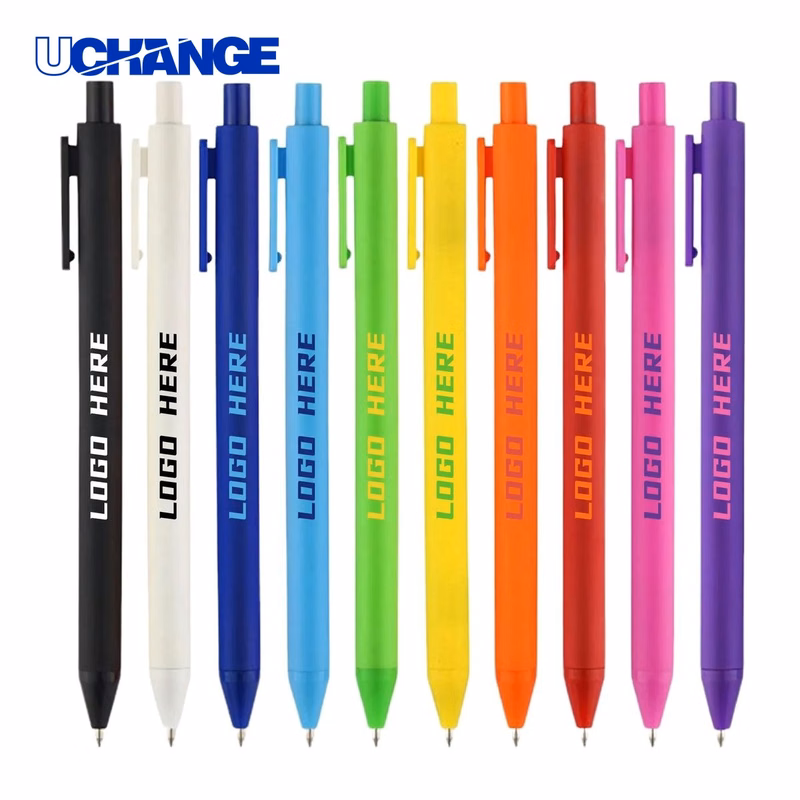 Retractable Plastic Ballpoint Pen Advertising for Giveaways