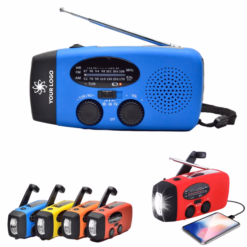 Solar Hand Crank Portable Survival Emergency Radio