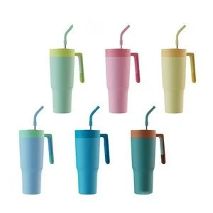 40 Oz Reusable Stainless Steel Travel Coffee Mug 1