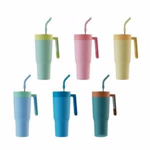40 Oz Reusable Stainless Steel Travel Coffee Mug