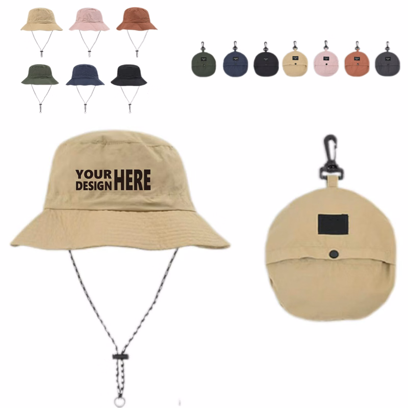 Drawstring Fisherman Hat