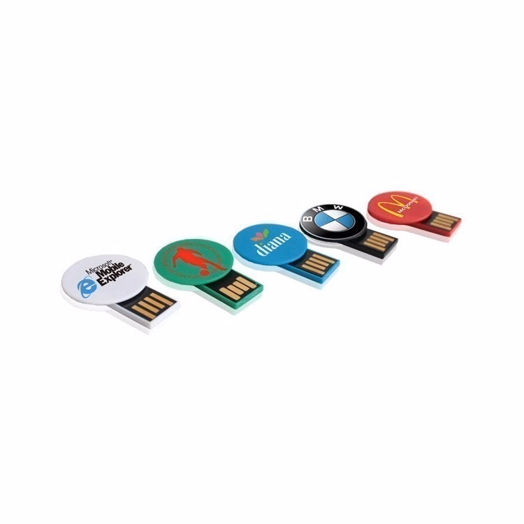 Round Paperclip USB Flash Drive