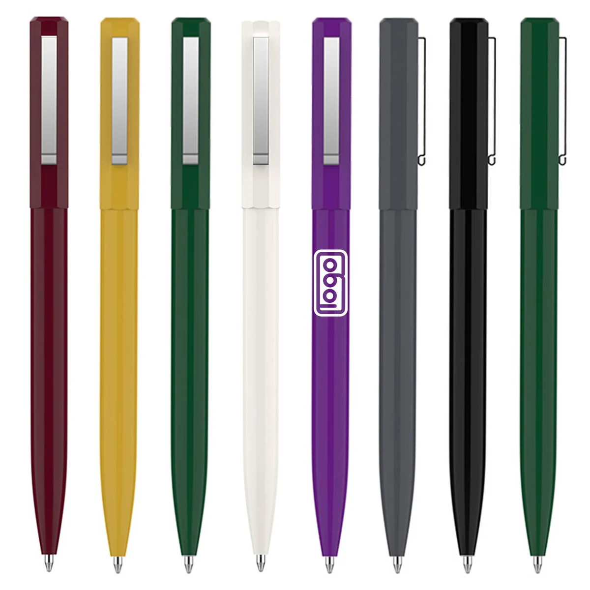 Lightweight Plastic Twist Action Pen 1
