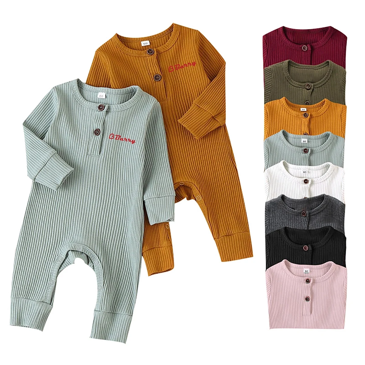 Baby Long Sleeve Jumpsuit Clothes 1