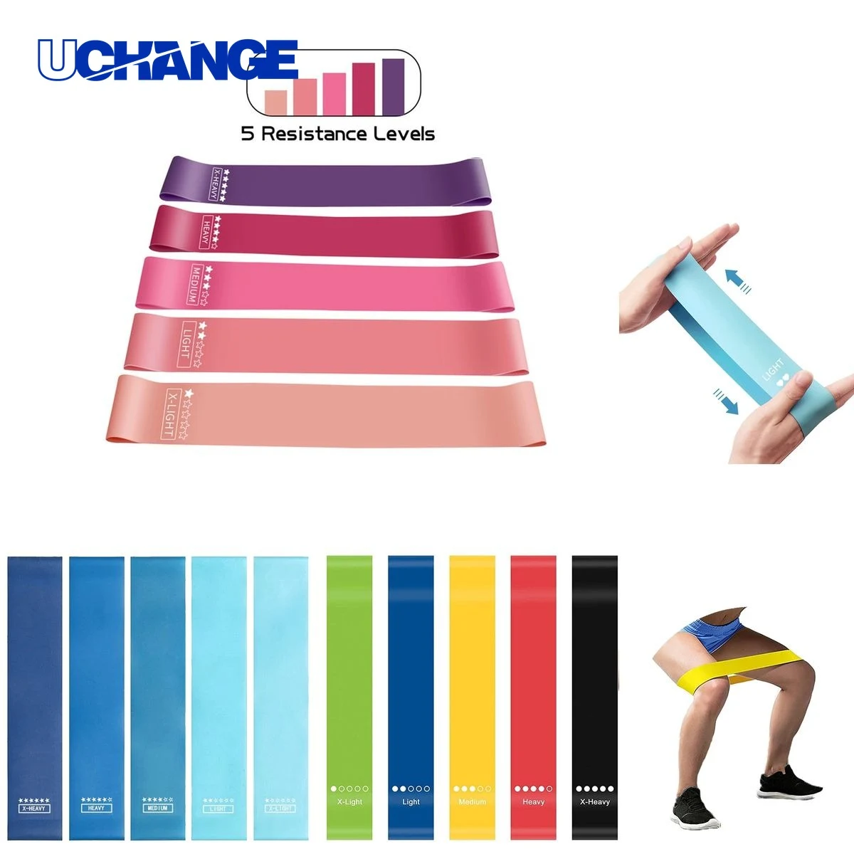 Fitness 23.5-Inch Latex Resistance Band for Training 1