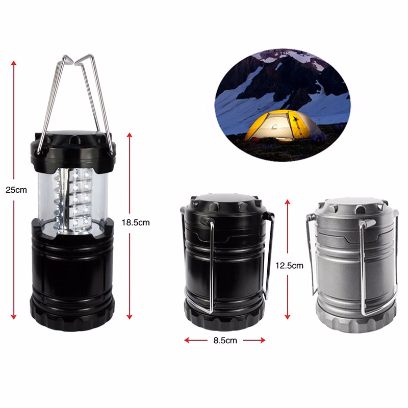 Retractable 30 LED Lantern